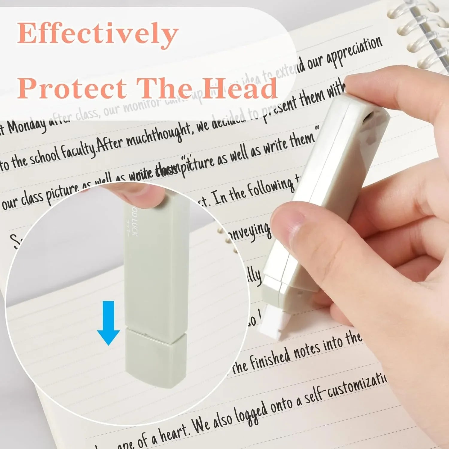 Mini Scribble Correction Tape Set (6 PCS) – Instant Cover-Up Tapes for Clean Writing & Notes