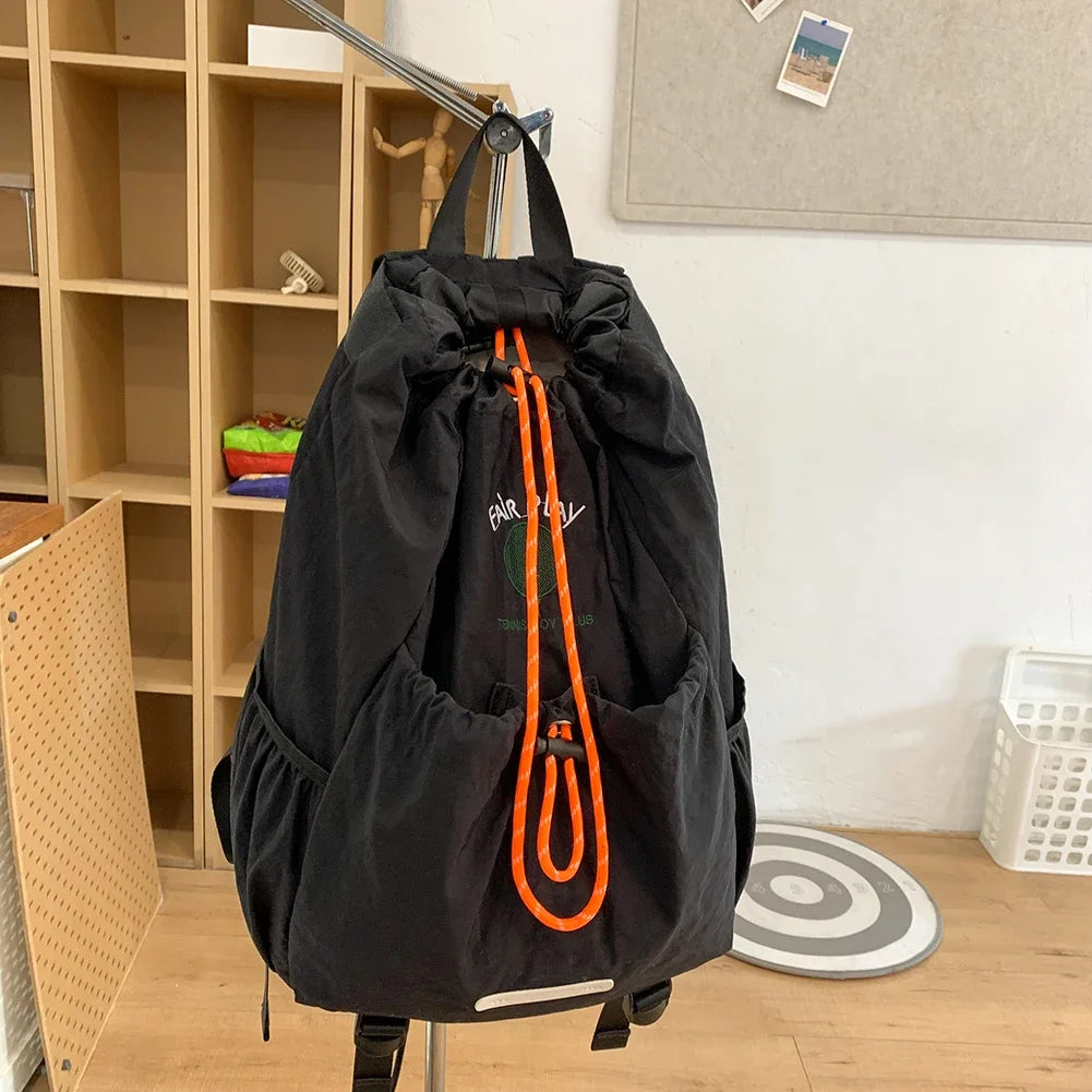 Lightweight Drawstring Sports Backpack – Large Capacity Gym & Fitness Bag for Cycling and Climbing