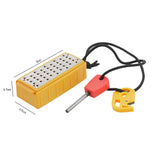 Portable Stainless Steel Tinder Maker – Fire Starter Tool for Outdoor Camping & Survival 🔥🪵