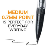 XtraSmooth Mechanical Pencils Bright Edition – 0.7 mm Medium Point, 40-Pack with Erasers for School & Office