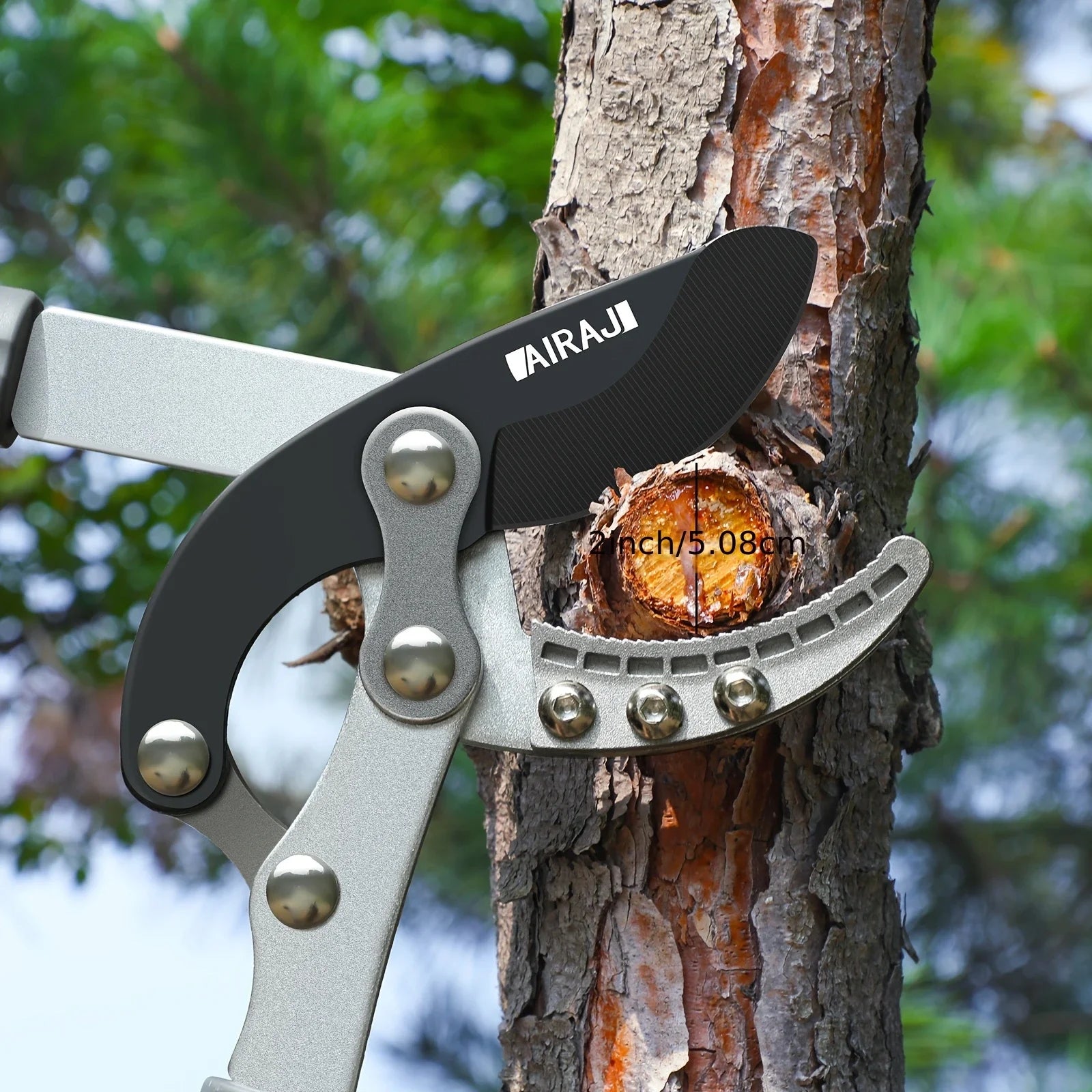 Professional SK-5 Steel Anvil Pruning Shears – Heavy-Duty Garden Clippers for Branches & Hedges