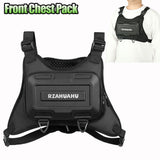 Sports Chest Bag – Large-Capacity Tactical Fanny Pack | Adjustable Breathable Chest Pouch for Workouts & Outdoor Exercise