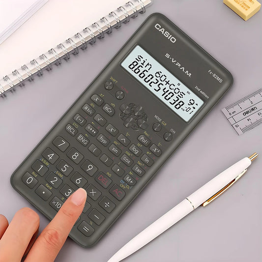 Scientific Calculator – Dual Power Multifunction Handheld Calculator for School, Office & Exams 🔢