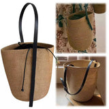 Woven Straw Bag for Women – Adjustable Strap Small Summer Tote Handbag for Beach, Travel & Shopping 🏖️👜