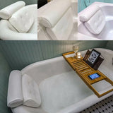 3D Mesh Spa Bath Pillow – Breathable Neck & Back Support for Home & Hot Tub