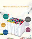 Dual Tip Marker Set – 48-Color Alcohol-Based Art Pens for Drawing, Sketching & Illustration 🎨