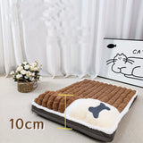Pet Dog Bed Mat & Detachable Indoor Dog House – Cervical Spine Protection for Small, Medium & Large Dogs