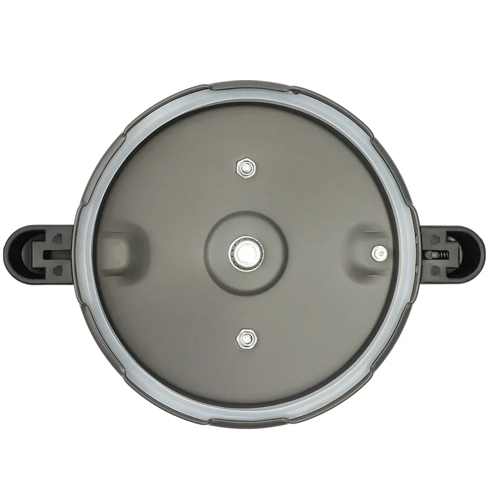 9 L Aluminum Alloy Hard-Oxidation Pressure Cooker – Gas/Induction Compatible Overflow-Proof Groove