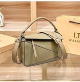 2024 Street-Trend Cowhide Woven Tote Bag for Women – Luxury Genuine Leather Designer Handbag