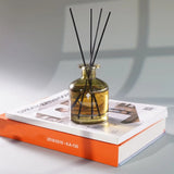 Natural Reed Diffuser with 8 Rattan Sticks – 6.7 oz Aromatic Oil for Relaxing Home Fragrance & Cozy Ambiance