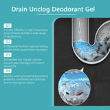 Multi-Layer Drain Gel Cleaner – Pipe Unclog & Deodorant Gel for Kitchen & Bathroom