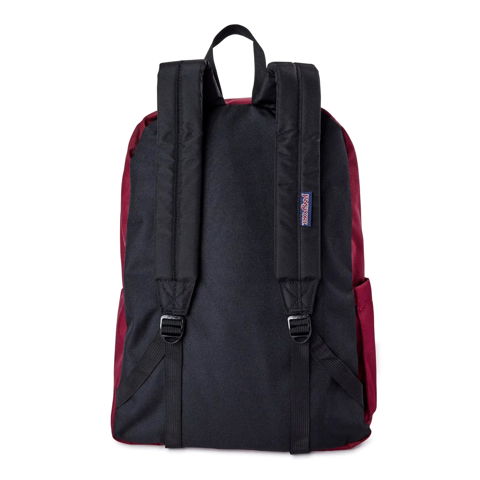 JanSport Unisex SuperBreak Backpack – Classic School Bag in Russet Red, Lightweight & Durable for Students and Daily Use