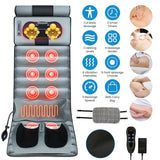 Full-Body Electric Massage Mat with Heat & Vibration – Foldable Cushion for Back, Neck, Feet & Lumbar Support
