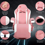 Gaming Recliner Massage Chair – PU Leather Single Sofa with Footrest, Cup Holder, Side Pouch & Ergonomic Massage Support