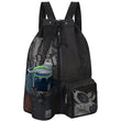 Shoulder Soccer Ball Backpack with Drawstring & Wet Pockets – Lightweight Outdoor Sports Bag