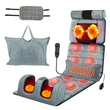 Full-Body Electric Massage Mat with Heat & Vibration – Foldable Cushion for Back, Neck, Feet & Lumbar Support