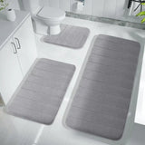 Super-Absorbent Memory Foam Bath Mat – Non-Slip Plush Bathroom Rug Floor Mat