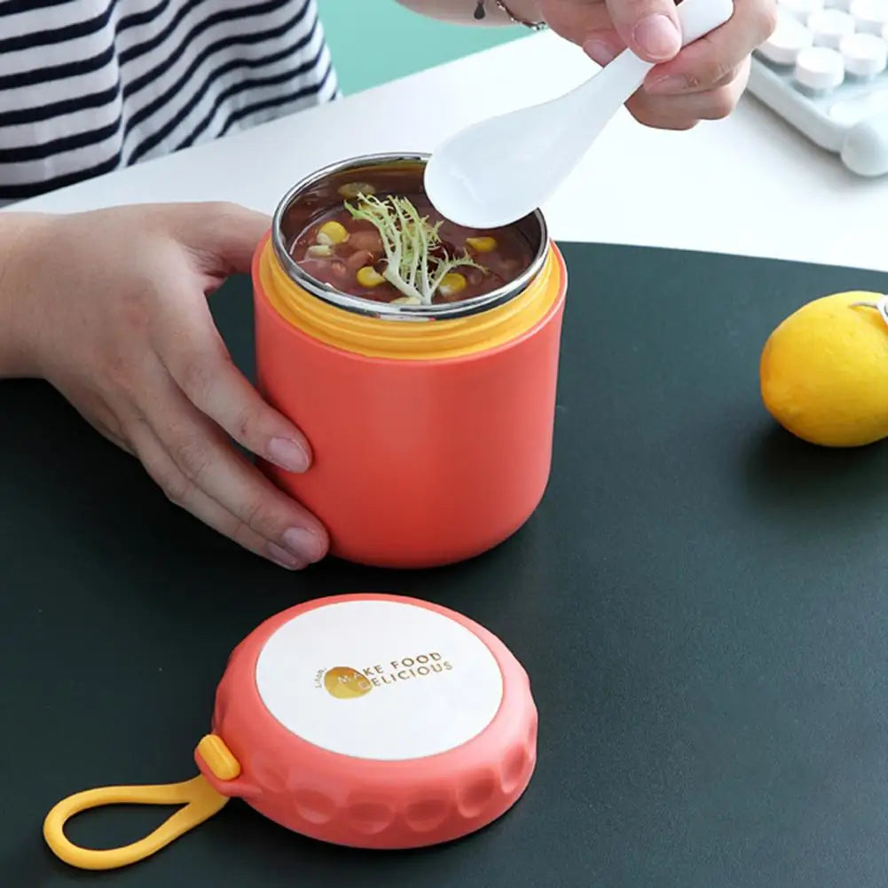 400ml Insulated Thermal Food Jar – Stainless Steel Soup & Lunch Container for Kids & Adults