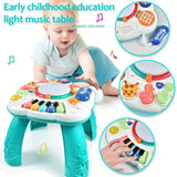 Baby Activity Table – Multi-Function Early Education Music Table & Children’s Learning Table with Sound & Light Activity Center