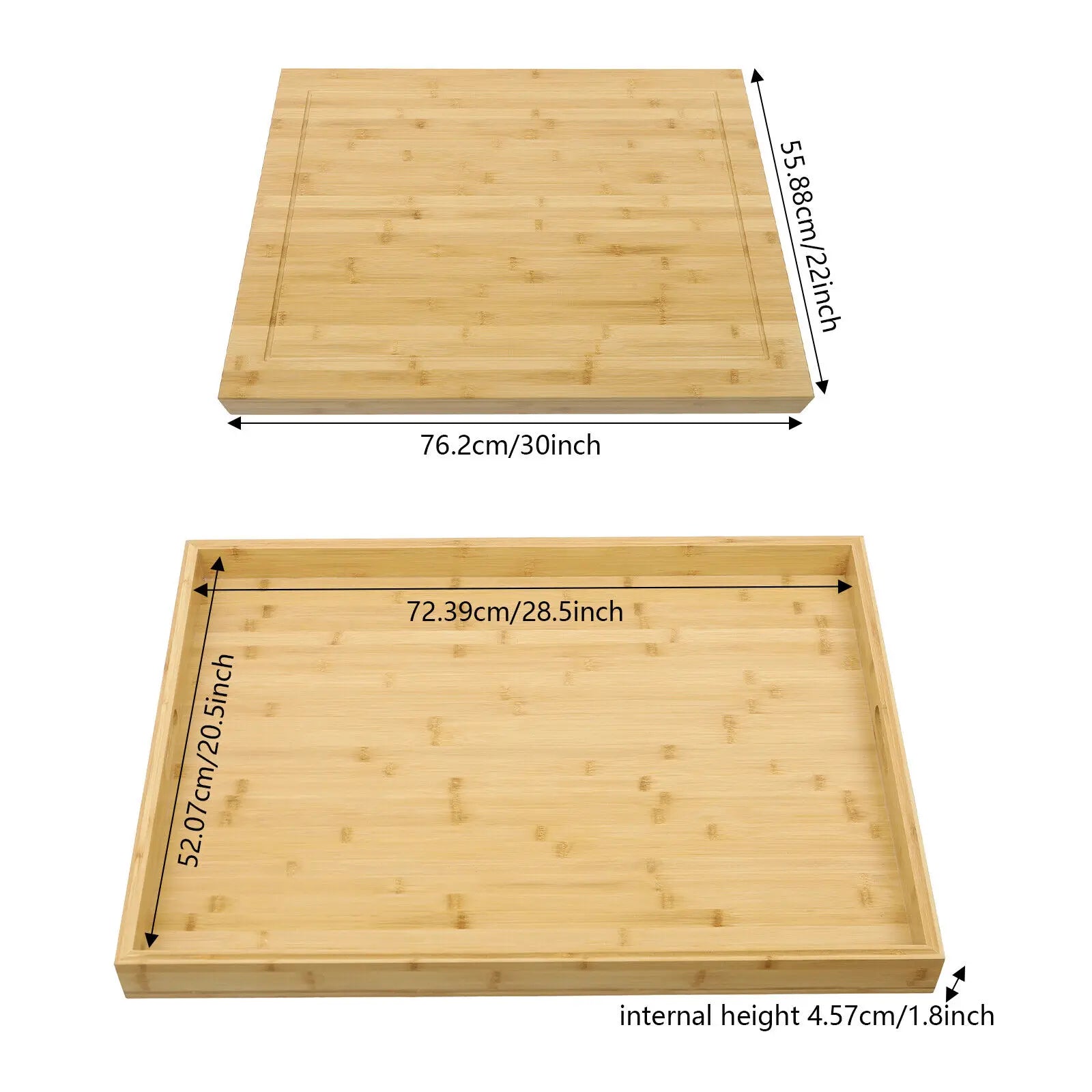 Oversized Pine Wood Noodle Board – 11.02 lbs Stovetop Cover & Large Kitchen Serving Tray 🍝🪵