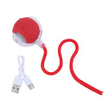 Interactive Rolling Ball Toy for Cats & Small Dogs – USB Rechargeable Smart Pet Wheel with Faux Tail