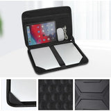 15–16″ Laptop Hard Case – Waterproof Shockproof EVA Protective Bag for HP, Dell & MacBook with Artistic Geometric Design