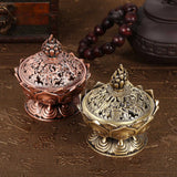 Vintage Backflow Incense Burner – Ceramic Smoke Waterfall Cone & Stick Holder | Zen Aromatherapy Home Decoration
