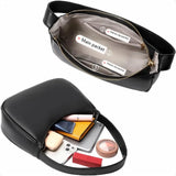 Cute Hobo Tote Shoulder Bag for Women – Mini Clutch Purse with Zipper Closure