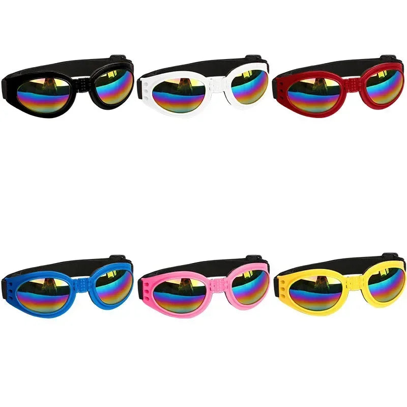 Fashion Dog Sunglasses – Waterproof UV Protection Goggles for Small, Medium & Large Dogs