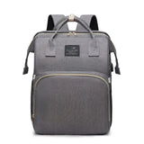 Portable Folding Crib Mommy Bag – Large-Capacity Travel Maternity Backpack for Baby Care