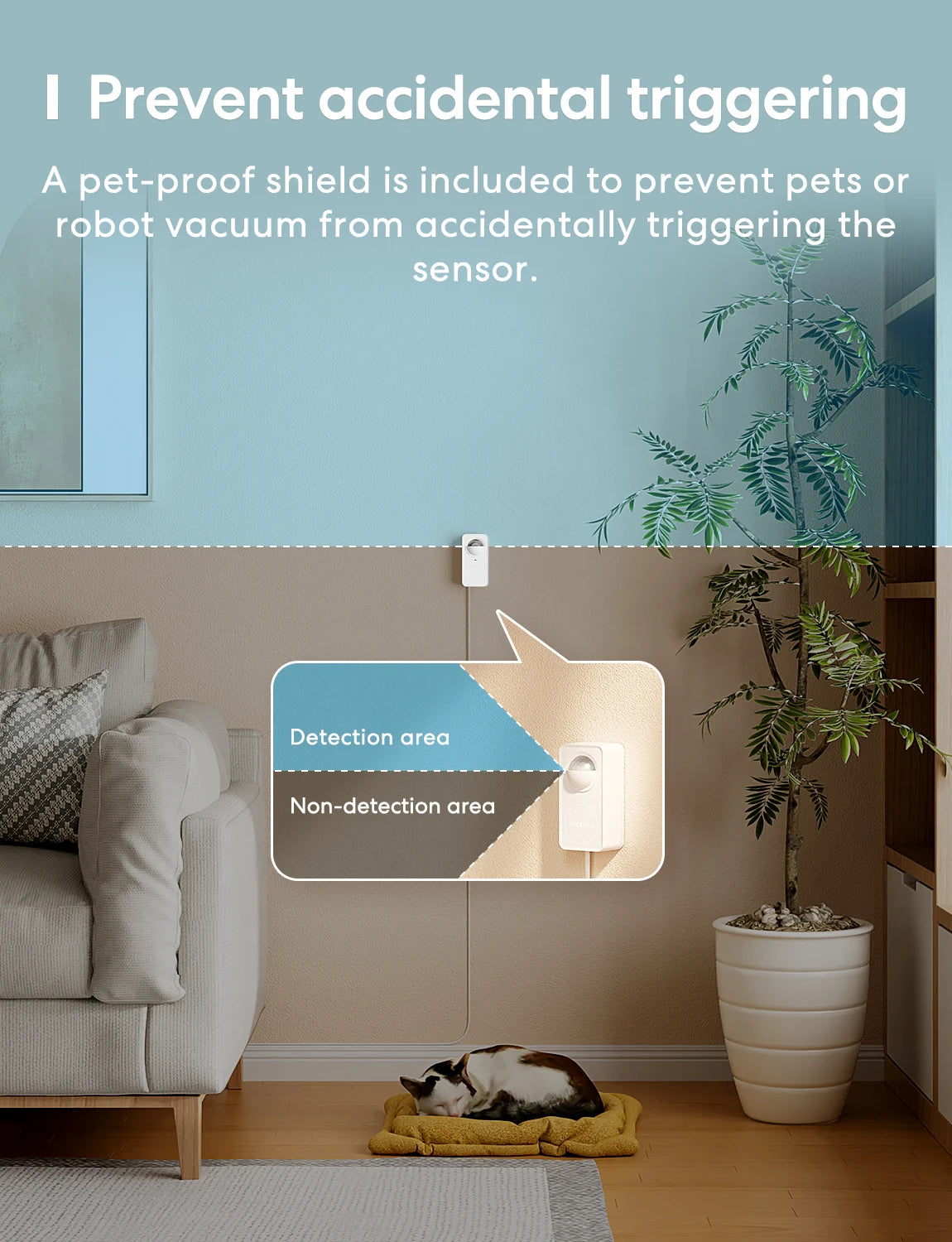 Meross US Matter WiFi Human Presence Sensor – Smart Radar Detector with Luminance & Distance Detection for Smart Homes