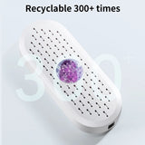 Mini Electric Dehumidifier – USB Rechargeable, Reusable Moisture Absorbing Machine for Closet, Shoe Cabinet & Small Spaces