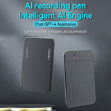 USB Wireless AI Voice Recorder & Transcription Device – App-Controlled Audio to Text Kit