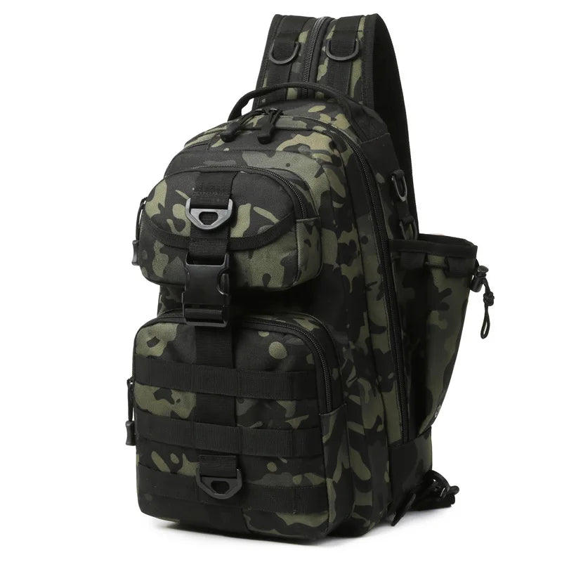 OULYLAN Lightweight Waterproof Outdoor Backpack – Large-Capacity Travel & Fishing Pack | Versatile Men’s Daypack