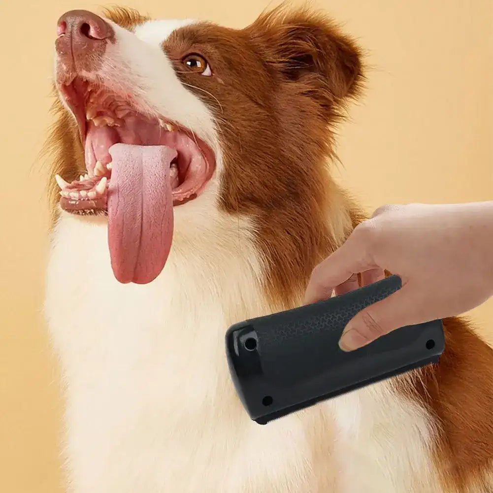 “Pet Deshedding Brush & Knot Cutter – Grooming Tool for Dogs & Cats with Long or Short Fur”