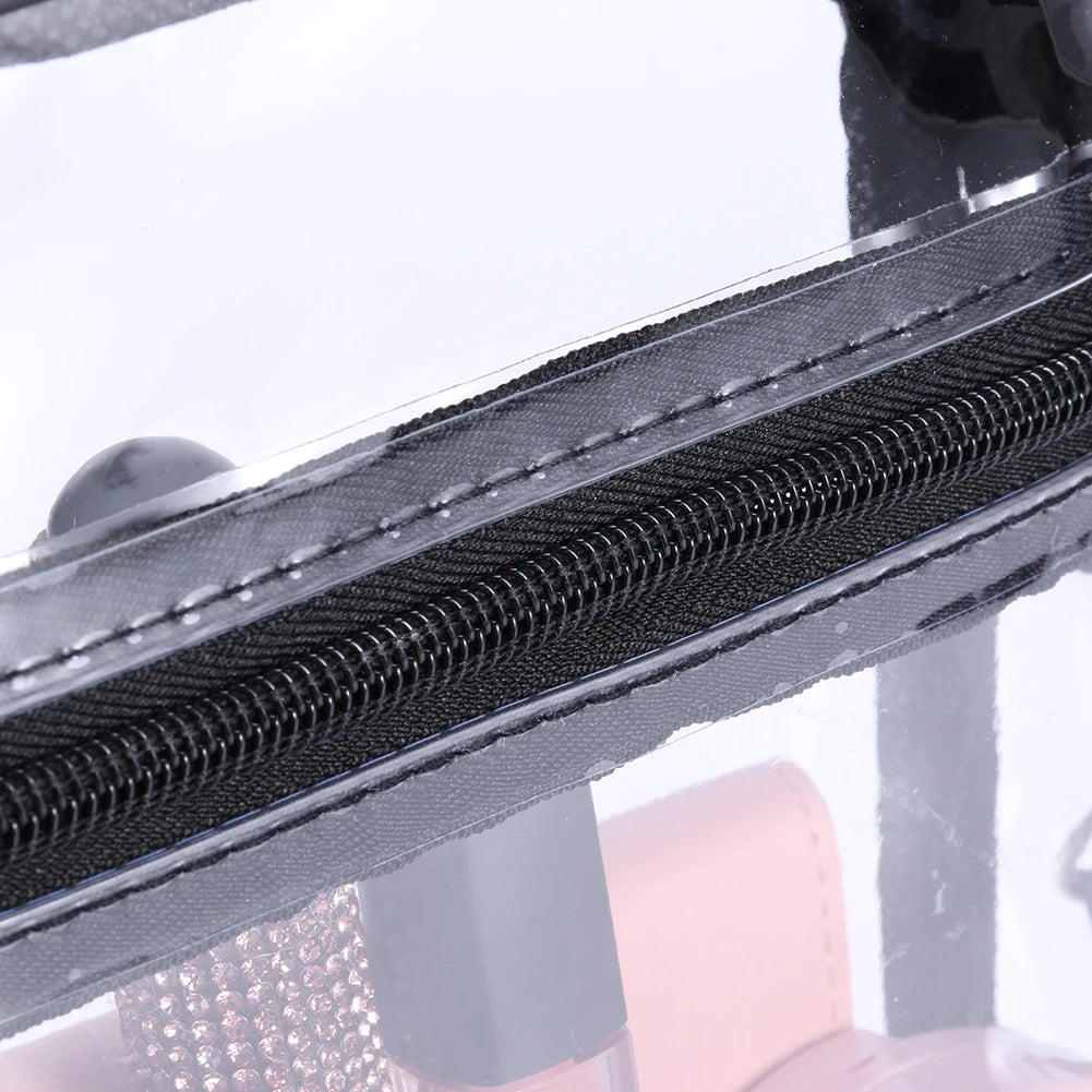 Transparent TPU Crossbody Bag — Stadium-Approved Clear Shoulder Messenger Purse for Travel, Concerts & Sports