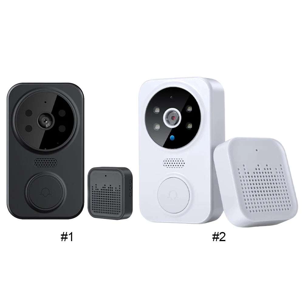 WiFi Wireless Visual Intercom Doorbell – Smart Front Door Camera with App Remote Monitoring for Indoor & Outdoor Surveillance