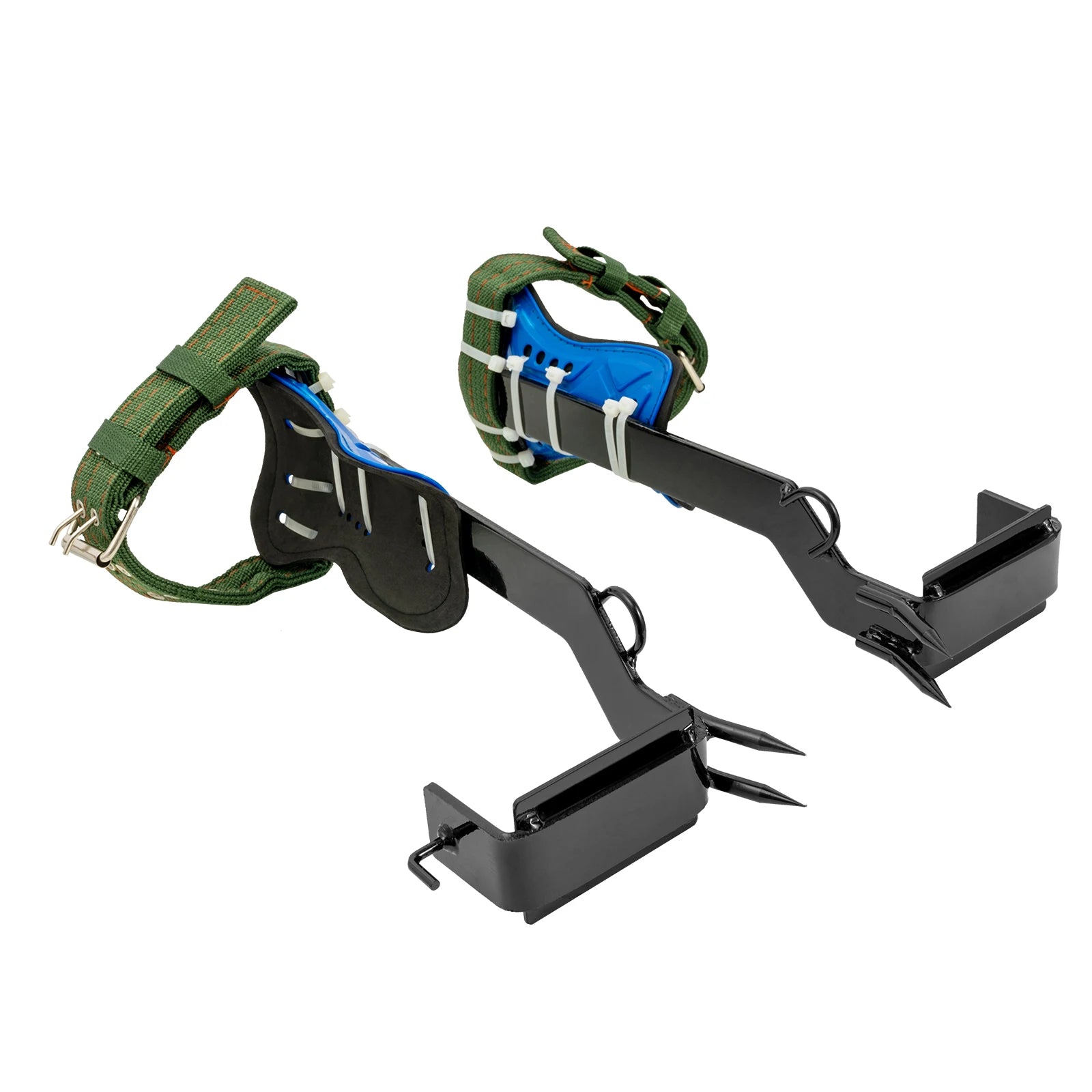Professional Tree Climbing Spike Set with Safety Belt, Rope Lanyard & Carabiner – Pole & Tree Climbing Gear 🌲🧗‍♂️