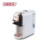 HiBREW 5-in-1 Multiple Capsule Coffee Machine – 20Bar Espresso Maker for Nespresso, Dolce Gusto, ESE Pods & Ground Coffee