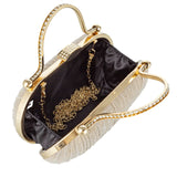 Women’s Glittery Bow Evening Bag – Sweet Chic Shoulder & Crossbody Clutch Handbag for Weddings, Parties & Special Occasions