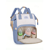 Fashion Diaper Bag Backpack – Waterproof Large Capacity Mommy Bag with Insulated Pockets | Stylish Baby Diaper Backpack for Boys & Girls