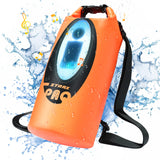 SELORSS Solar-Powered Hiking Backpack – Waterproof Camping & Climbing Daypack | Large-Capacity Outdoor Bag with Bluetooth Speaker