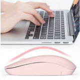 Bluetooth Wireless Mouse – Silent Portable Mouse for Laptop, iPad, Tablet & PC with Smooth Tracking for Work & Gaming