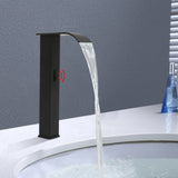 Infrared Touchless Sensor Faucet – Handle-Free Hot & Cold Mixer with Temperature Control