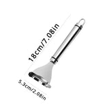 304 Stainless Steel Corn Planer with Ergonomic Handle – Corn Peeler & Vegetable Cutter Tool