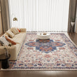 Retro Persian Sponge Carpet – Washable Non-Shedding Stain-Resistant Area Rug for Living Room & Home Décor