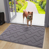 Indoor Door Mat 32″×20″ – Dirt-Resistant & High-Absorbency Rug with Non-Slip Rubber Backing
