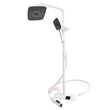 Premium Rainfall Shower Head Set with Handheld Sprayer – Push-Button Flow Control, NPT 1/2"