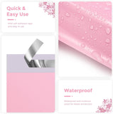 1000 Pack Poly Mailers – 14.5″×19″ Light Pink Shipping Bags with Strong Adhesive, Large Envelopes for Clothing