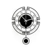 Modern European Style Swing Wall Clock – Silent Vintage Quartz Pendulum for Living Room & Home Décor